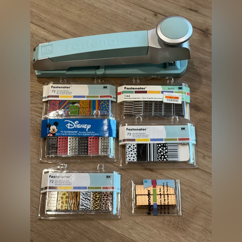 EK Success Fastenater Decorative Bar Stapler